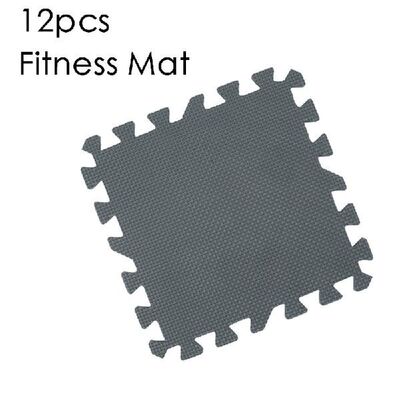 极速EVA Soft 12PCS Universal Jump Rope Mat Workout Floor Mat