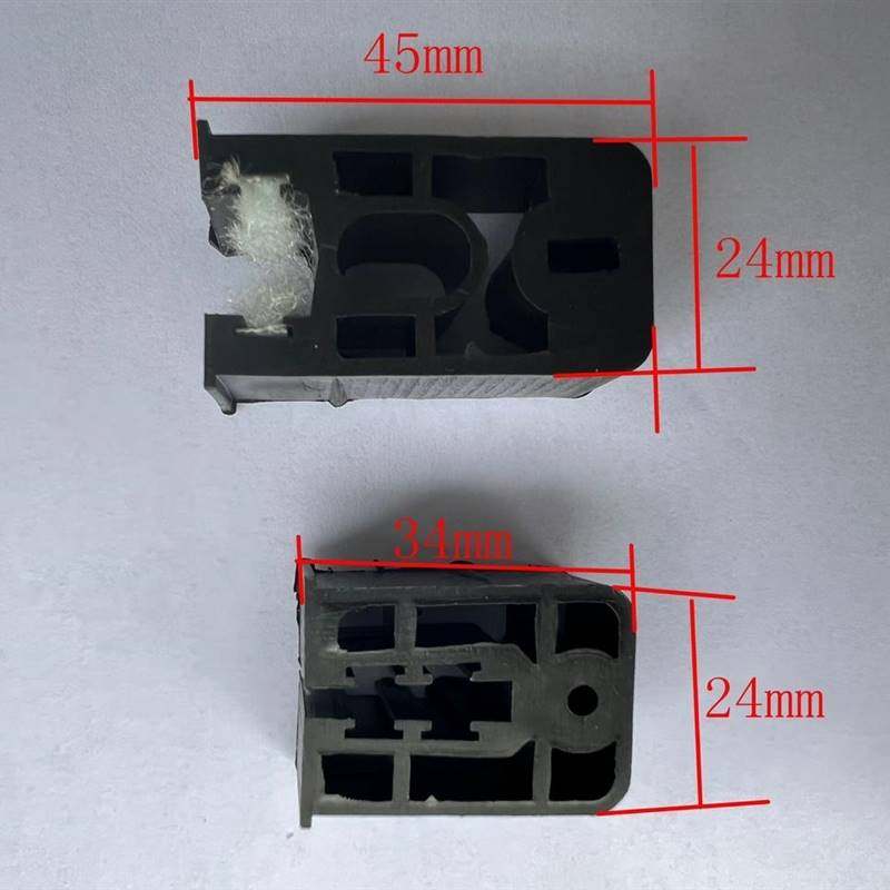 老式铝合金窗户塑料块828门窗滑轮配件防晃动静音附档推拉窗付挡