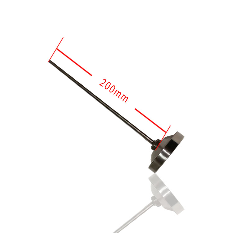 烤炉烤箱温度表双金属温度计轴向全不锈钢WSS-60Z 500C L200*6