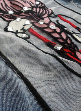 1-12Yrs bebek k?z delik kot ceket ceket moda ?ocuk d?? g