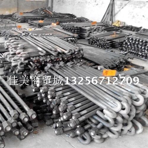好货塔机塔吊配件 地脚螺栓 M39*1200 16根 地脚螺丝 Q235【38圆