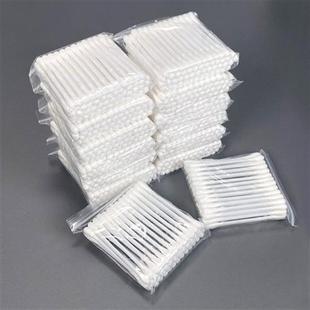 双头棉棒棉花棒一次性掏耳朵棉花签化妆清洁木棒棉球棉花棒 包邮