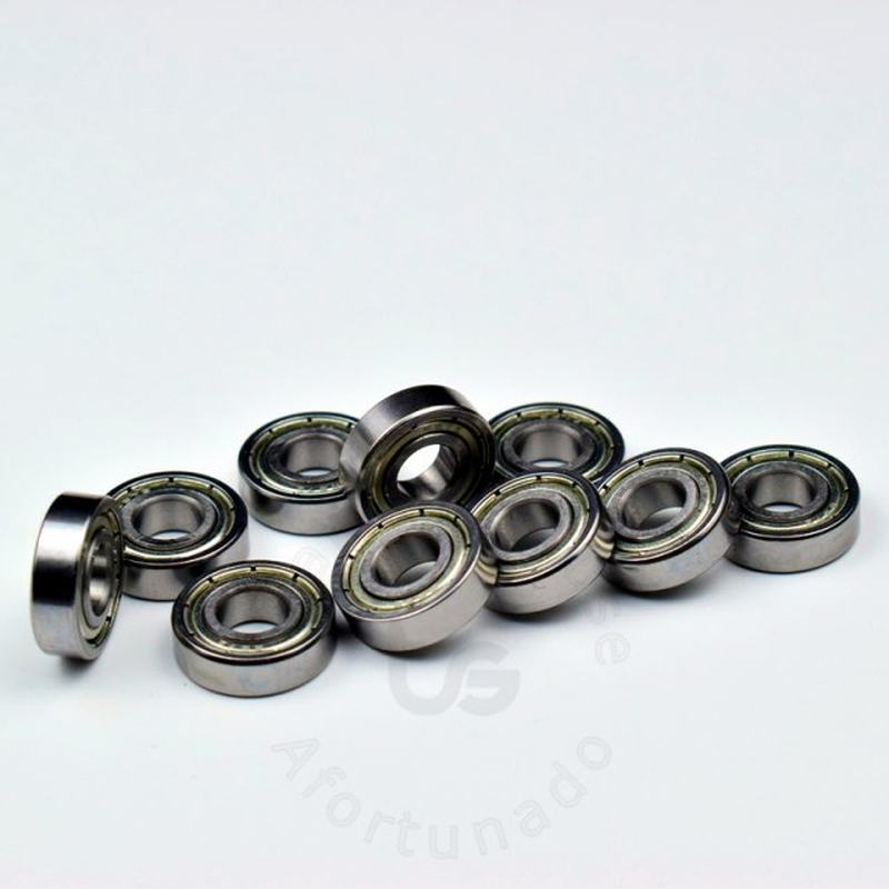 10pcs 697ZZ 7*17*5(mm) free shipping chrome steel Metal Sea