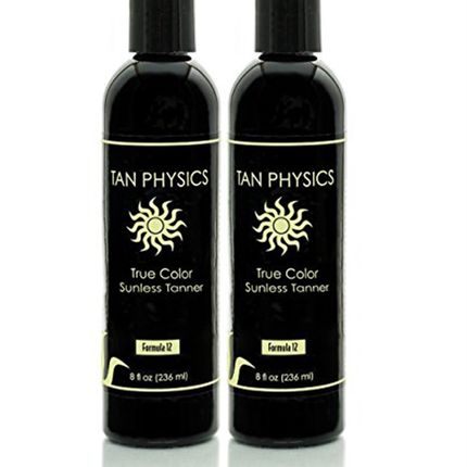 Lot of 2 Tan Physics True Color Sunless Self Tanner Tanning