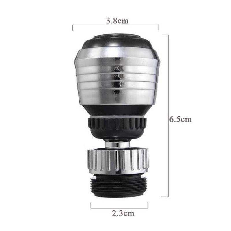 360 Degree Rotate Water Saving Tap Faucet Adapter Diffuser S
