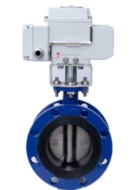 极速D941X-16电动法兰软密封蝶阀DN50 65 80 100 125 150 200 250