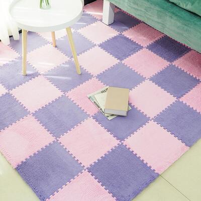 极速Useful Exercise Play Mat Protective EVA Fluffy Area Soft