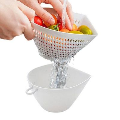 Vegetable Whing Bket Detachable DualLayer Whing