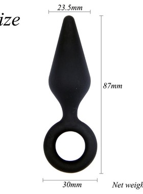 Men Sex Silicone Anal Plug Butt Plug Expander Dildo Prostate