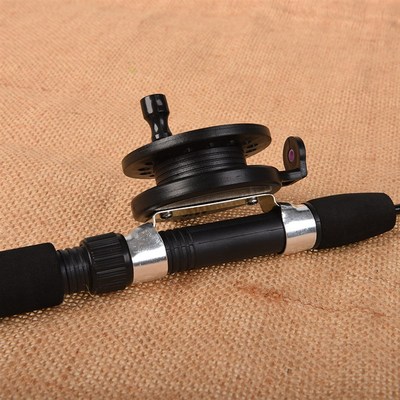 Telescopic Winter Fishing Rods 0.62M 33g Hard FRP Carbon Fib