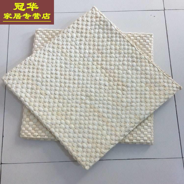 草编玉米皮垫子/沙垫座垫发/椅坐垫子/正方形45*45汽车坐垫