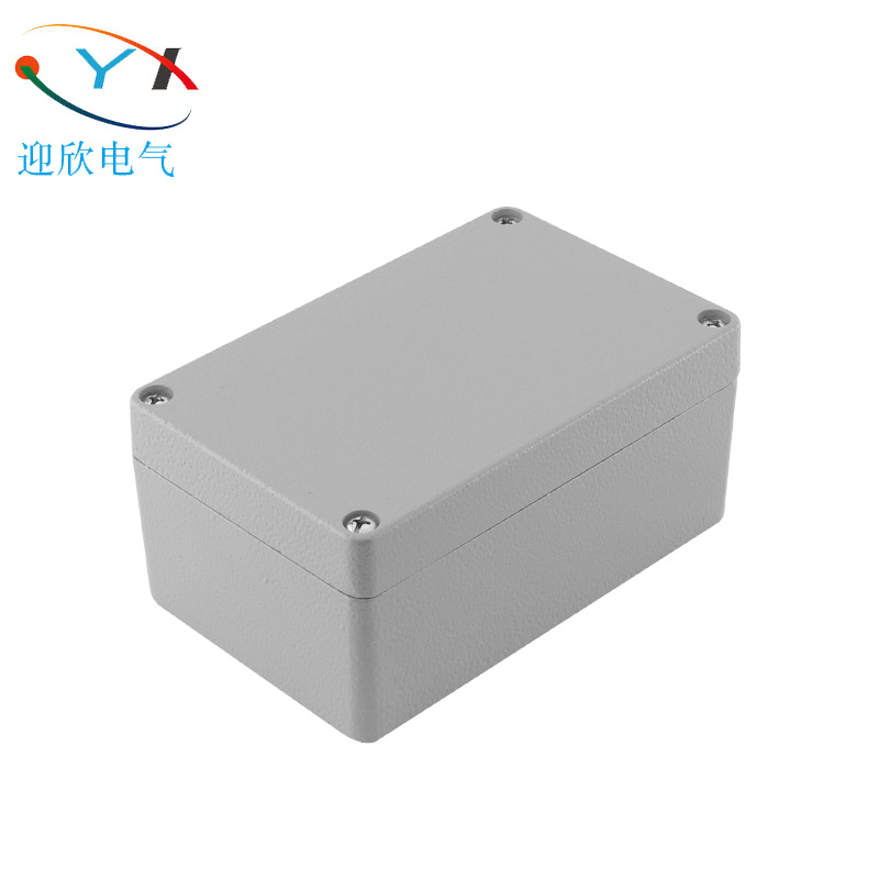 工业铸铝防水盒YX-FA2-3防爆接线盒125*80*58金属按钮开关操作盒
