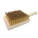 加大铜丝刷清洁除锈刷超密不锈钢丝刷除污刷打磨抛光去毛刺刷子