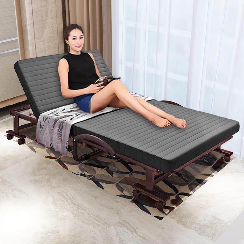 加硬棕垫折叠床免安装午休午睡陪护保姆孕妇休息小户型省空间床