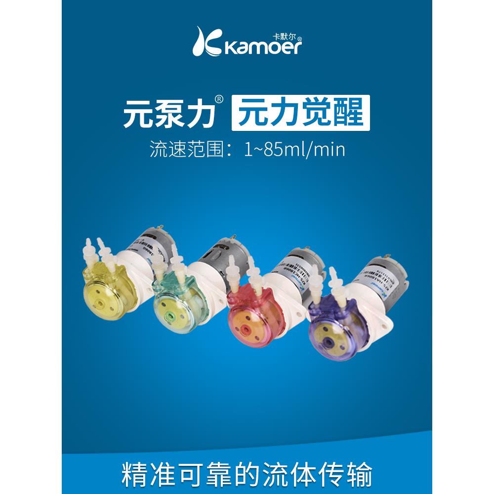 卡默尔蠕动泵小型12v直流恒流泵卡川尔KFS微型水泵迷你循环小泵头