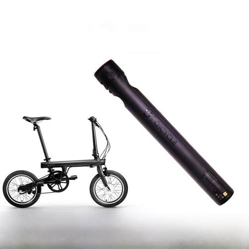 Qicycle电动助力自行车Ef1电池前后轮电机组16英寸条形辐条电机