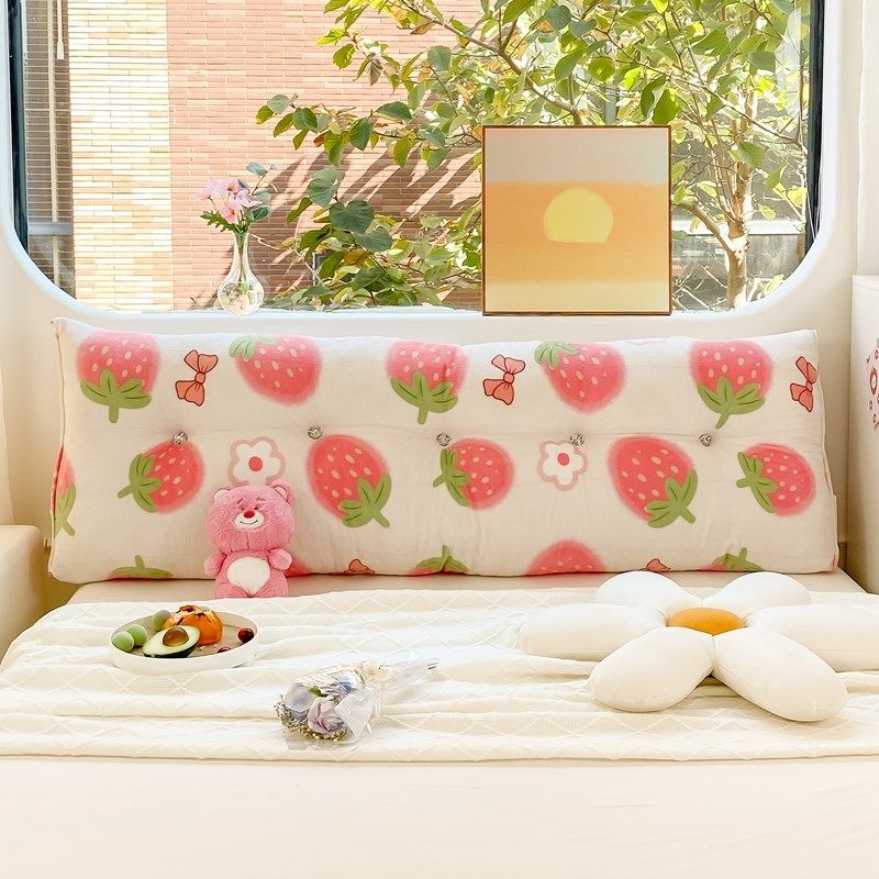 精选暖暖的宿舍床头靠垫软包三角榻榻米护腰大靠背防撞床上靠枕可,居家布艺,床头靠垫,淘宝优惠券,粉丝福利购,淘宝优惠卷