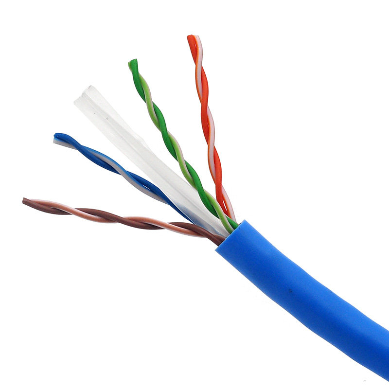 【天蓝色】日线 Nissen cat6a无氧铜万兆网线 超六类纯铜双绞线