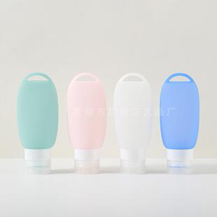 带孔硅胶旅行分装瓶可悬挂便携旅游按压式洗手液 宠物零食挤压瓶