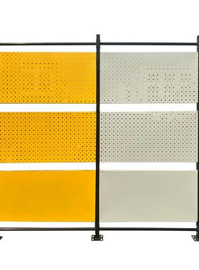 车库隔离间网仓分流网厂房设备隔离围栏冲孔动板TTY围挡移炫彩护