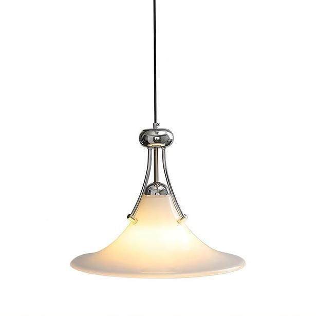 房包斯极简餐厅吊设计师书卧室喇豪叭玉兰灯灯咖啡厅玻璃装饰吊灯,家装灯饰光源,智能吊灯,淘宝优惠券,粉丝福利购,淘宝优惠卷