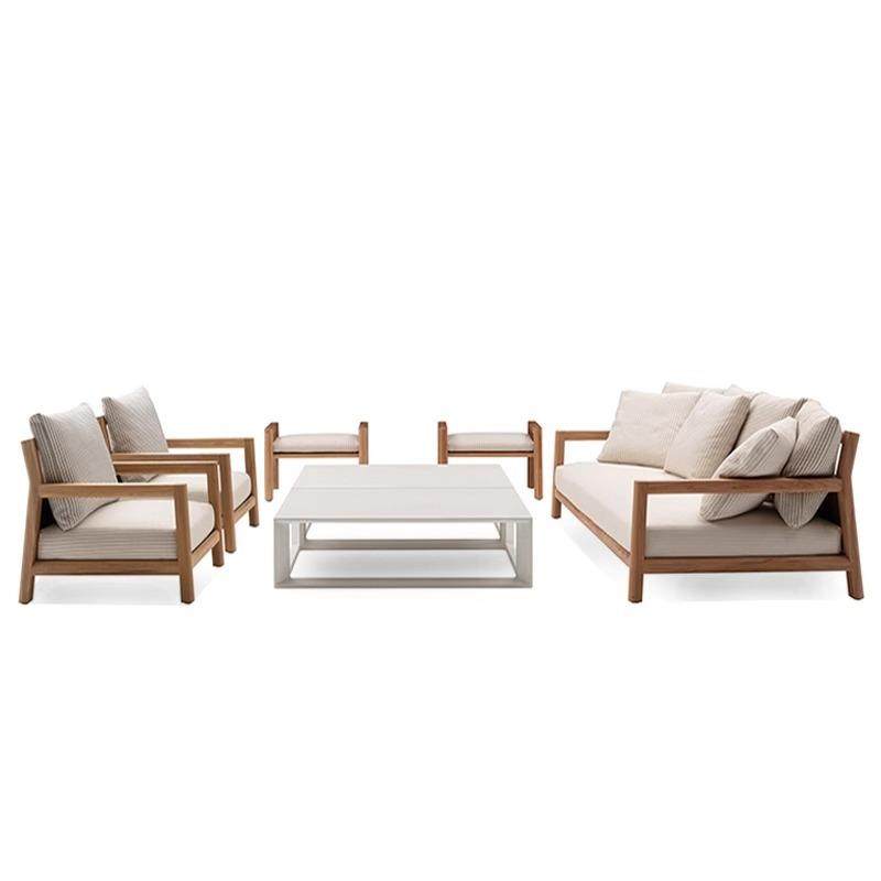 户外发组合柚木沙茶几边沙几脚踏庭院酒64278店小区花园休闲木实,住宅家具,户外沙发,淘宝优惠券,粉丝福利购,淘宝优惠卷