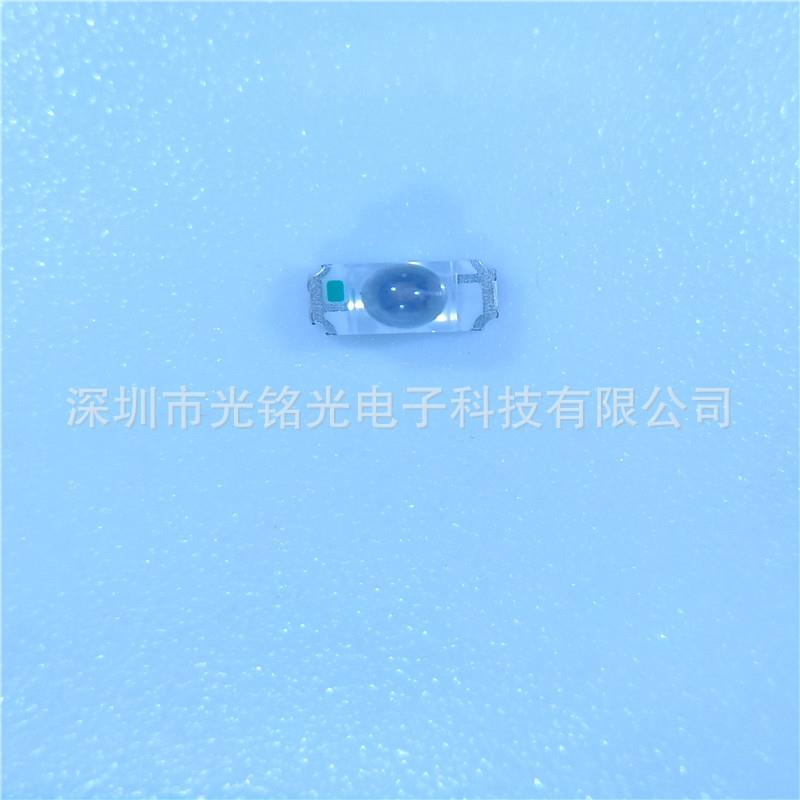 厂家现货供应1206凸头发射管940nm 3216带透镜聚光60°IR红外线灯