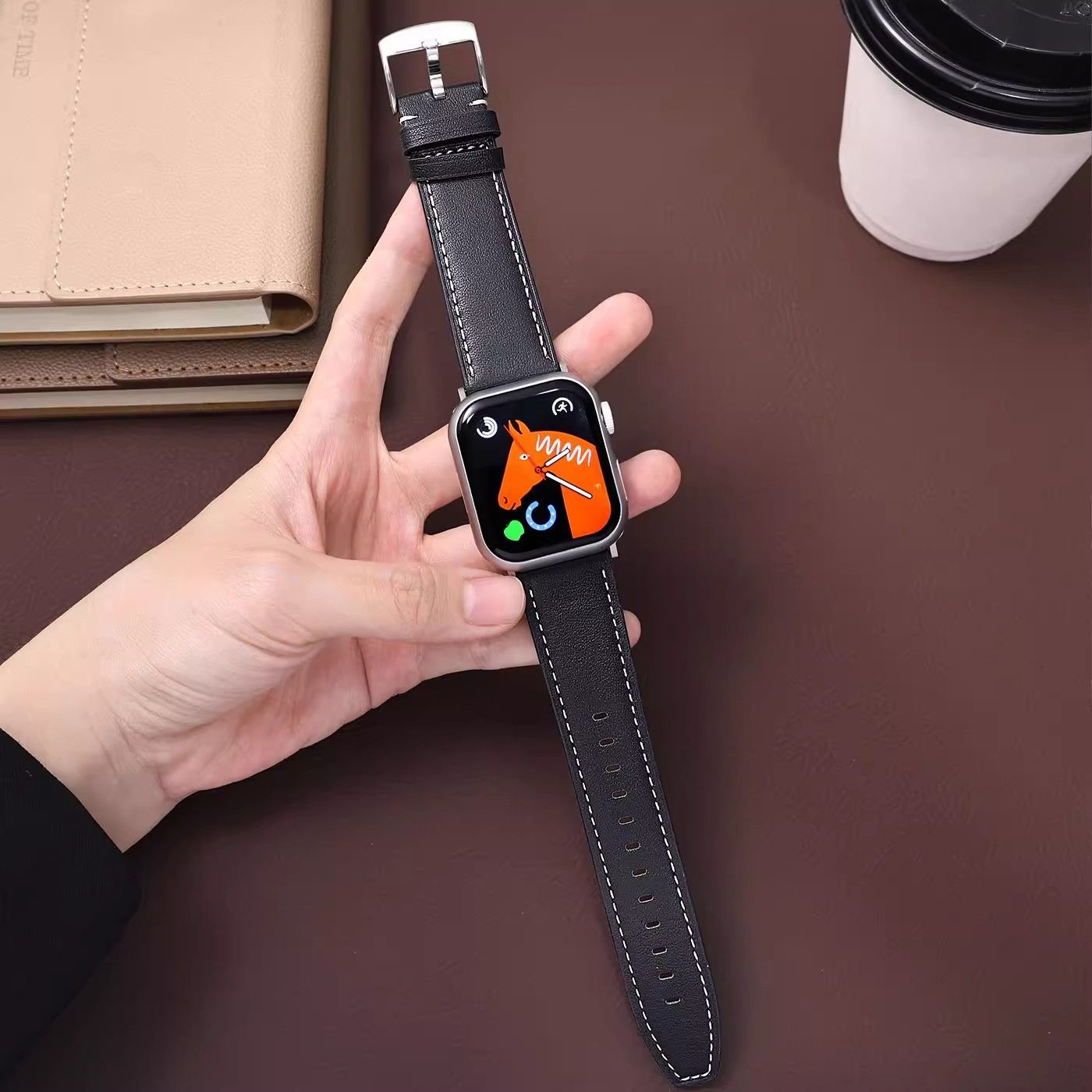 华为fit watch4/pro手表带专用FIT1/2/3官方真皮男女智能表带