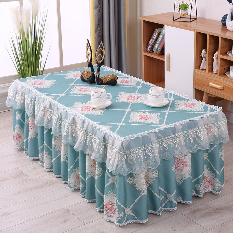 新款茶几罩套裙式烤火桌套全包长方E形电炉罩餐桌罩电视柜罩桌布,居家布艺,桌布,淘宝优惠券,粉丝福利购,淘宝优惠卷