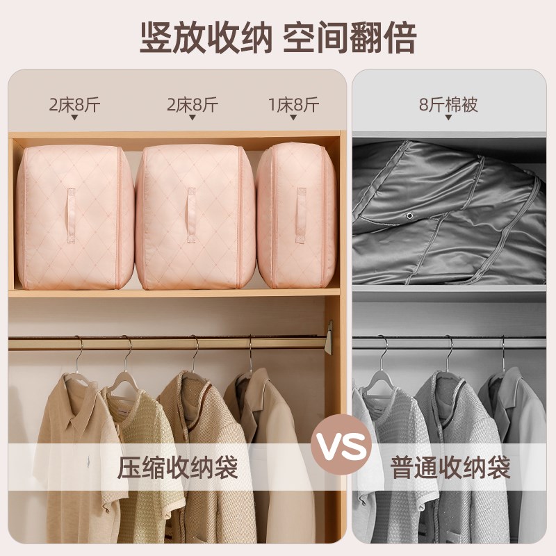 被子收纳c袋大容量搬家打包袋家用衣柜衣物压缩袋棉被专用防尘袋