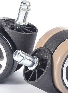 2.5 寸傲风电竞椅轮子办公椅万B向轮重型配件脚轮静音转定向轮滑