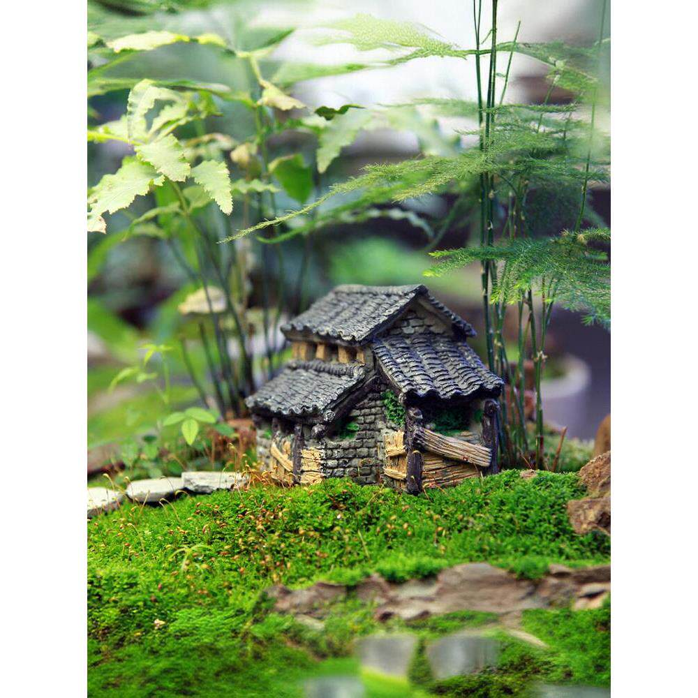 特价微景观装饰树脂小房子怀旧农舍摆件水陆缸玻璃生态缸造景场景,工业油品/胶粘/化学/实验室用品,烧杯/烧瓶,淘宝优惠券,粉丝福利购,淘宝优惠卷