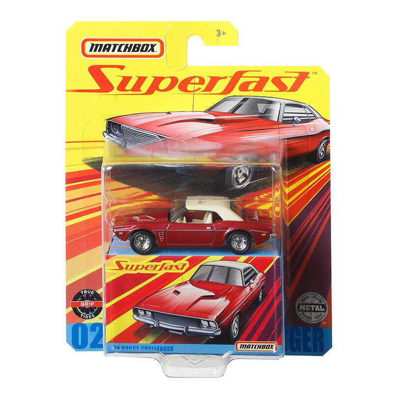MATCHBOX火柴盒急速50周年珍藏小车道奇挑战者74 DODGE CHALLEGER
