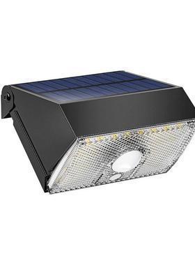 厂家直供双色壁灯40led户外应急人体感应台阶庭院灯SWL-11