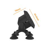 新款 水底灯防水景观吸盘七彩水下假山水池鱼池鱼缸灯