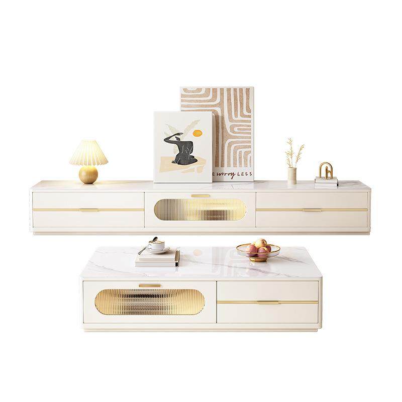 现代简约岩板茶几电视柜组合客厅大小户型轻奢烤漆茶几电视柜整装,住宅家具,茶几,淘宝优惠券,粉丝福利购,淘宝优惠卷