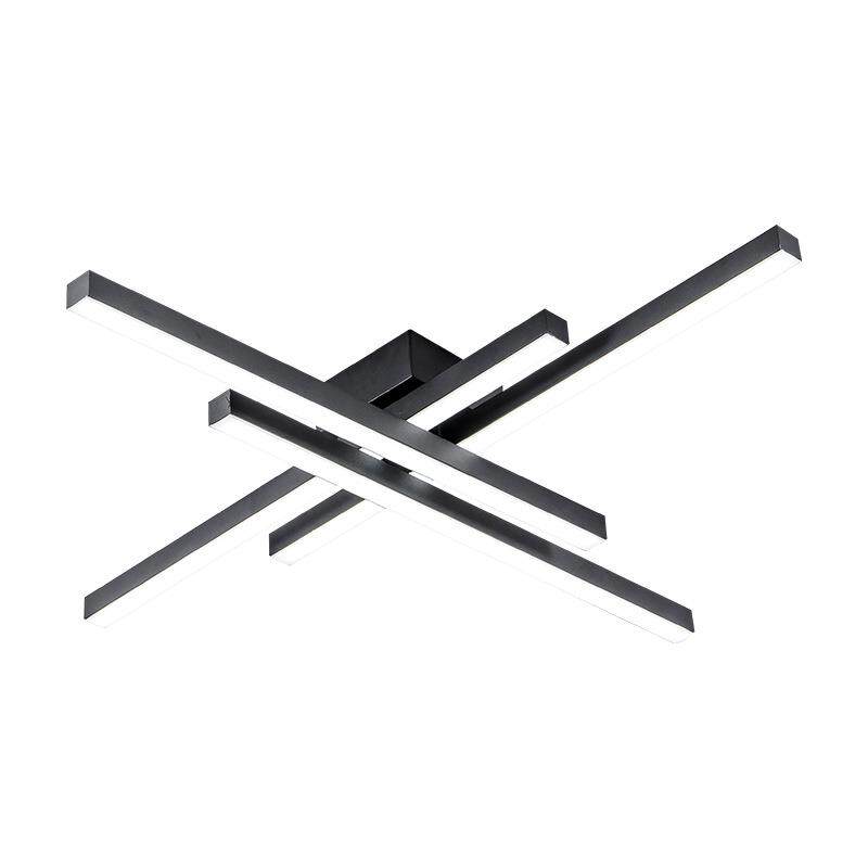 新款客厅吸顶灯创意线条卧室灯极简led书房现代简约大气主卧灯具