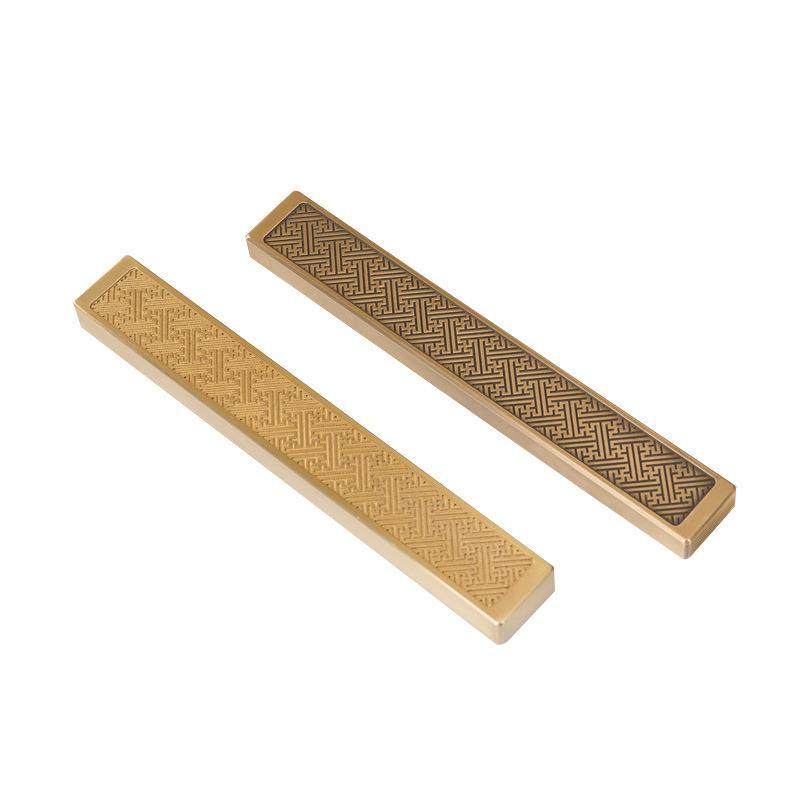 雕刻黄铜书法镇尺文房用品镇纸压纸亲朋送礼礼品实心黄铜纸镇,文具电教/文化用品/商务用品,文房四宝,淘宝优惠券,粉丝福利购,淘宝优惠卷