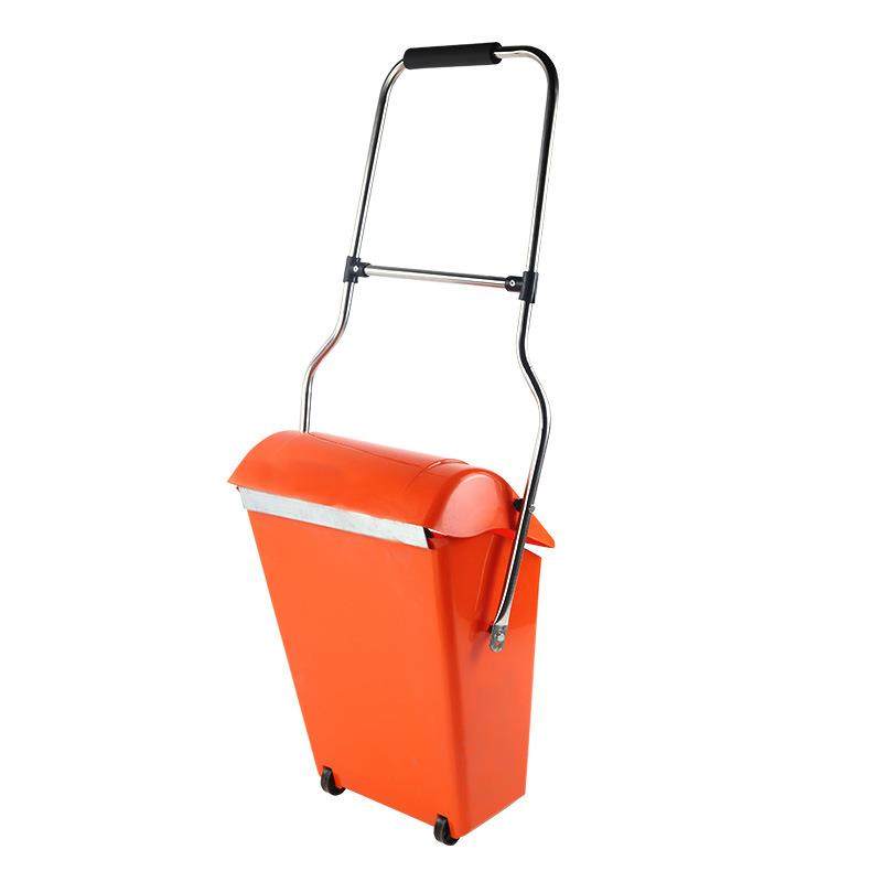 新款环卫防风带轮子垃圾斗塑料簸箕保洁可推拉垃圾收集器不锈钢管,家庭/个人清洁工具,一次性抹布,淘宝优惠券,粉丝福利购,淘宝优惠卷