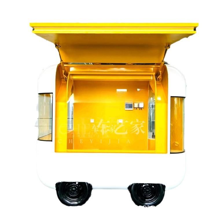 网红移动餐车商用售卖奶茶咖啡摆摊车夜市创业流动多功能美食车