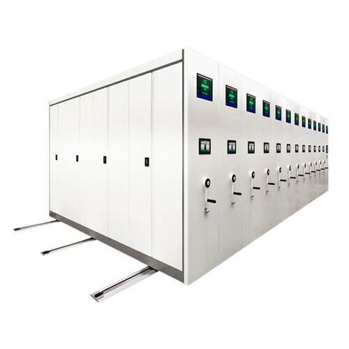 智能档案密集柜一体化电动导轨移动存储档案柜文件资料凭证密集架