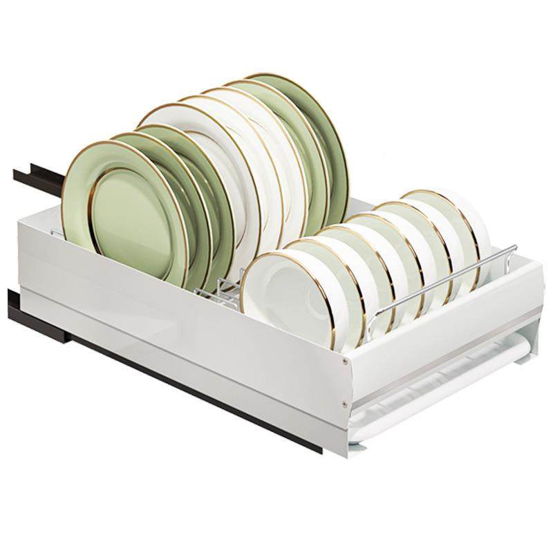 不锈钢碗纳架厨房置架收放碗盘碟抽屉式橱M685柜拉篮抽拉沥水碗物,厨房/烹饪用具,抹布架/厨房清洁收纳架,淘宝优惠券,粉丝福利购,淘宝优惠卷