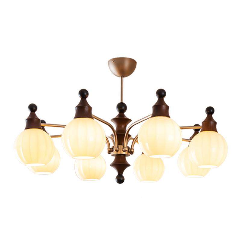 法式中古厅风2客厅吊灯复古实木高460级感餐厅卧款室灯205新大主,家装灯饰光源,智能吊灯,淘宝优惠券,粉丝福利购,淘宝优惠卷