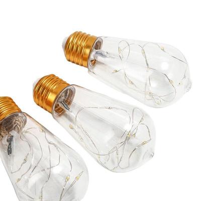 户绳外防水露营灯串圣诞铜节装太RDD阳能麻灯饰铜丝灯串庭院线灯