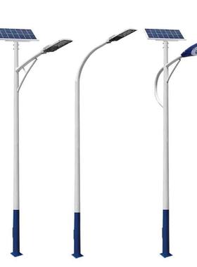 新款阳能户外灯太全套高杆工家大用防水功率IIZ超亮LE程D庭院灯