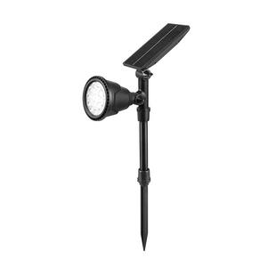 新款太能射灯户外天阳黑自动花景园亮观照树led庭院感应灯