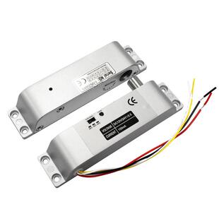 明电插锁门禁电锁装挂装电插锁门电锁延时明装电锁1禁2V24V插磁力