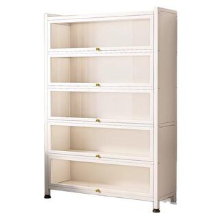 多家钢制书柜21123客用厅带门防尘储物柜层儿童展书架落地示柜收