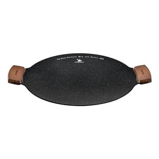 速烤盘户外麦煎饭石旗卡式炉韩式铁板烧露家用营KP-08烤肉盘盘