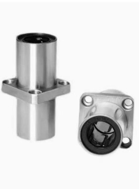 LHMSD6 8 10 12 13 16 20 25 30电镀直线轴承中型中间方圆法兰